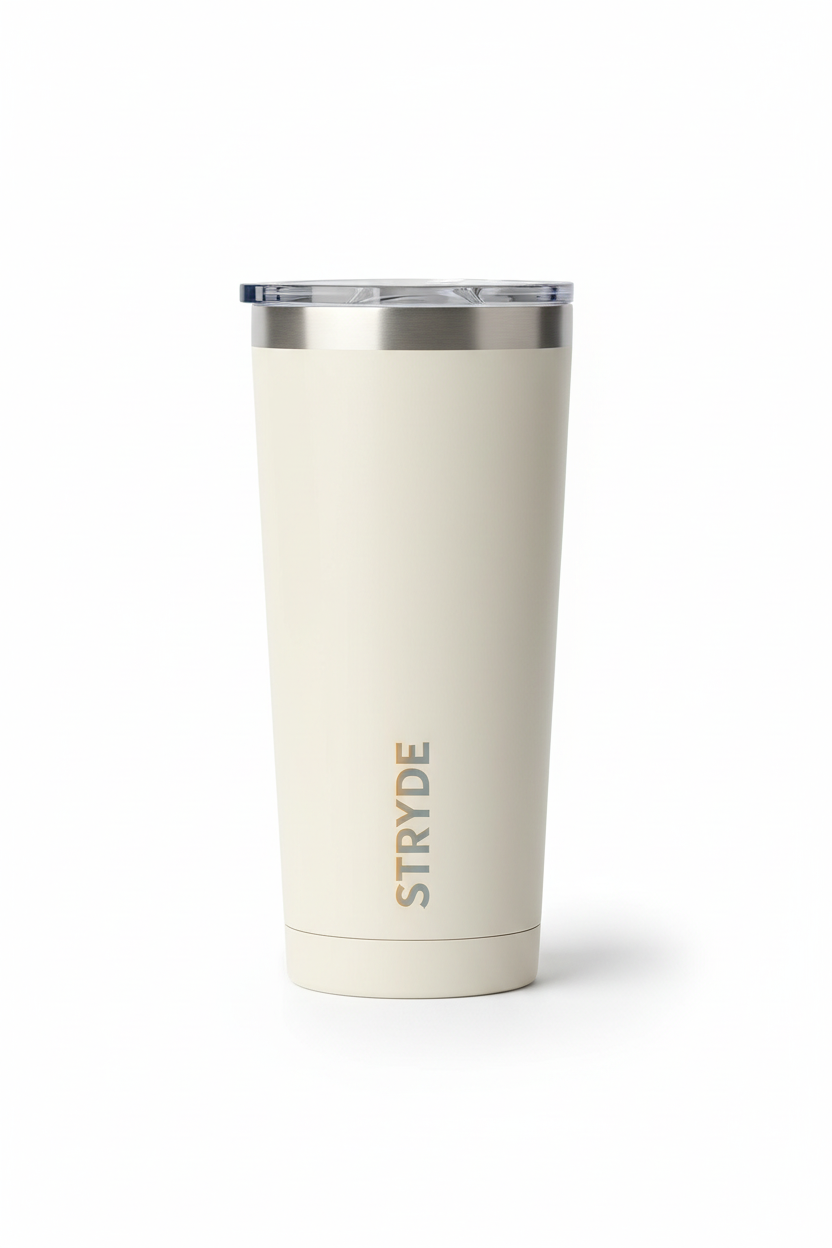 STRYDE 24oz Slim Tumbler - Cream